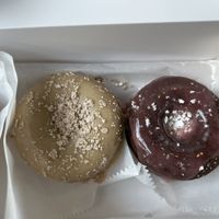 French Toast and Strawberry Shortcake   at Parlor Doughnuts  in Lakeland