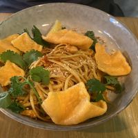 Thai pasta  at Herban Kitchen and Bar - 二本餐廳 in Taipei