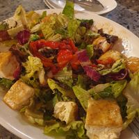 Salad with mushrooms & Tofu at Herban Kitchen and Bar - 二本餐廳 in Taipei