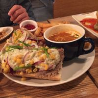 "tuna" sandwhich at Herban Kitchen and Bar - 二本餐廳 in Taipei