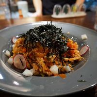 Kimchi Risotto at Herban Kitchen and Bar - 二本餐廳 in Taipei