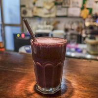 Chocolate berry smoothie at Herban Kitchen and Bar - 二本餐廳 in Taipei