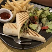 “Shroomutton” wrap  at Herban Kitchen and Bar - 二本餐廳 in Taipei