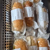 Vegan labelled rolls at The Craft Bakery  in Sheringham