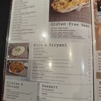 Rice and bread  at Nepa Indian Cuisine  in San Francisco