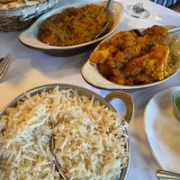Bainghan Bharta and Aloo Ghobi at Nepa Indian Cuisine  in San Francisco