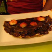 Sweet crepe at Eden in Eden in Miami