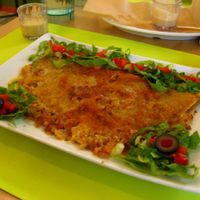 Cheesy crepe at Eden in Eden in Miami