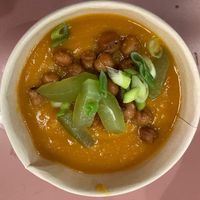 Squash soup  at Food on the Fly in Minneapolis