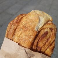 Franzbrötchen at Kamps - Hbf in Cologne