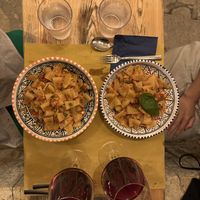 Pasta with a special pesto and almonds  at My Name Is Tannino in Scicli