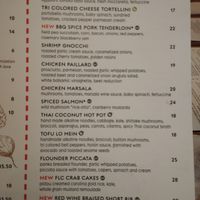 Vegan items clearly labeled at Five Loaves Cafe in Summerville