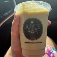 Piña colada style   at The Juice Bar in Brentwood