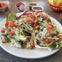 vegan tacos  at El Caporal  in Mount Angel