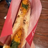 Long pizza  at DisneySea - Zambini Brothers' Ristorante in Urayasu