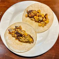 Mushroom tacos  at Trader Vic's - JBR in Dubai
