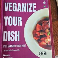 at the beginning of the menu :)) at Red Ruby Asian Restaurant in Ayia Napa