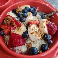 Steel cut oats at Snow City Cafe in Anchorage