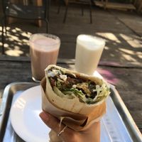 Ролл с фалафелем at Fruits&Veges in Moscow