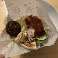 Falafel  at Fruits&Veges in Moscow