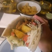 Gyros roll at Fruits&Veges in Moscow