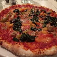 Vegetarian Feast with vegan cheese at Vivido Bar & Restaurant in Harrogate