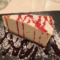 Vanilla Cheesecake at Vivido Bar & Restaurant in Harrogate