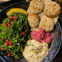 Falafel Salat at Fatoush Schöneberg in Berlin
