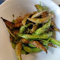 Edamames at Dando La Brasa  in Getxo