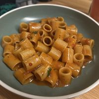Kids meal - vegan Napoli rigatoni   at Rococo in Mordialloc