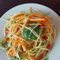 Spicy papaya salad at YoYo Vegetarian Restaurant - Mi Nhon Em Hotel Muine (Mignonne Em) in Phan Thiet