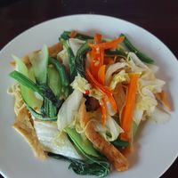 Veg noodles at YoYo Vegetarian Restaurant - Mi Nhon Em Hotel Muine (Mignonne Em) in Phan Thiet