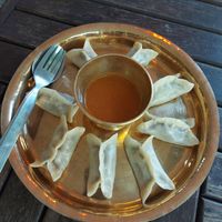 Veg momos at Namaste Nepal in Chiang Mai