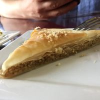 Walnut baklava at That Lebanese Place in Springfield