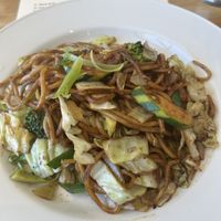 Fried noodles  at Street Eats Kaikoura in Kaikoura