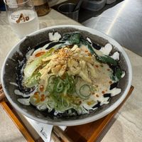 Spicy sesamee  at MOON and BACK Ramen Bar Kobe in Kobe