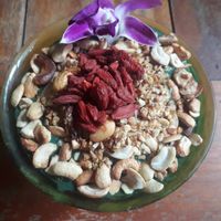 Protein bowl at Art Cafe in Koh Phangan