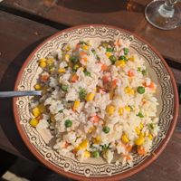 Risotto, simple but tasty and around 5 euros at Hotel Mursal - Хотел Мурсал in Selo Yagodina