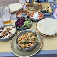 Mezze at Micapita in Milan