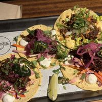 Tacos  at Club Mexicana - Boxhall City in London