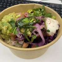 Short rib bowl   at Club Mexicana - Boxhall City in London