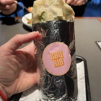 BBQ short rib burrito. Yum!  at Club Mexicana - Boxhall City in London