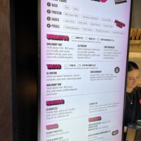 Misleading menu  at Club Mexicana - Boxhall City in London