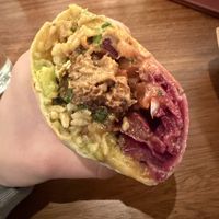 BBQ Short ‘Rib’ Burrito  at Club Mexicana - Boxhall City in London