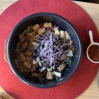 Bibimbap with tofu  at Kims Kimchi in Bochum