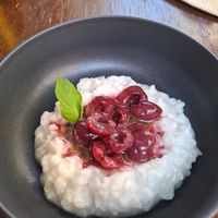 Rice pudding at Mauvaise Herbe in Marseille