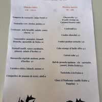 Menu for the day  at Mauvaise Herbe in Marseille
