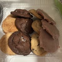 Snickerdoodles, choco chip, strawberry & choco peanut butter cookies  at Ugly Oats Kitchen - Pre-order in Redlands