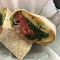 Left Coast Vegan Wrap at The Westside Deli in New Port Richey