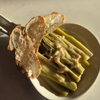 Leek Salade  at La Cave in Pasadena